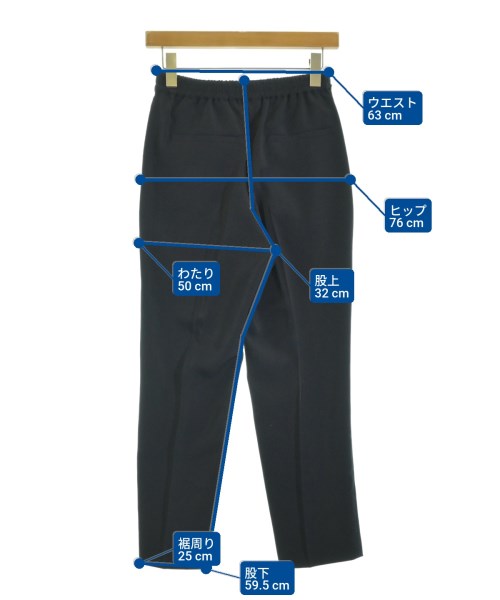 UNITED ARROWS（ユナイテッドアローズ）スラックス 紺 サイズ:34(XS位) レディース/2200671524029