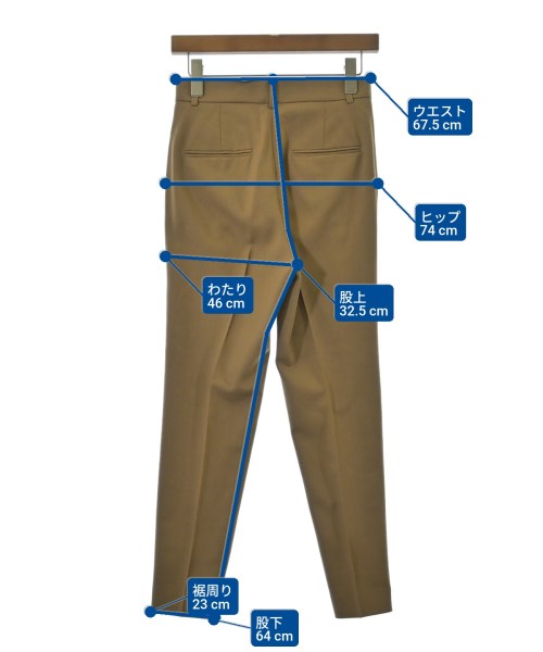 UNITED ARROWS（ユナイテッドアローズ）スラックス ベージュ サイズ:36(S位) レディース/2200672869082