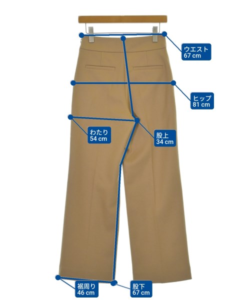 UNITED ARROWS（ユナイテッドアローズ）スラックス ベージュ サイズ:36(S位) レディース/2200672869129