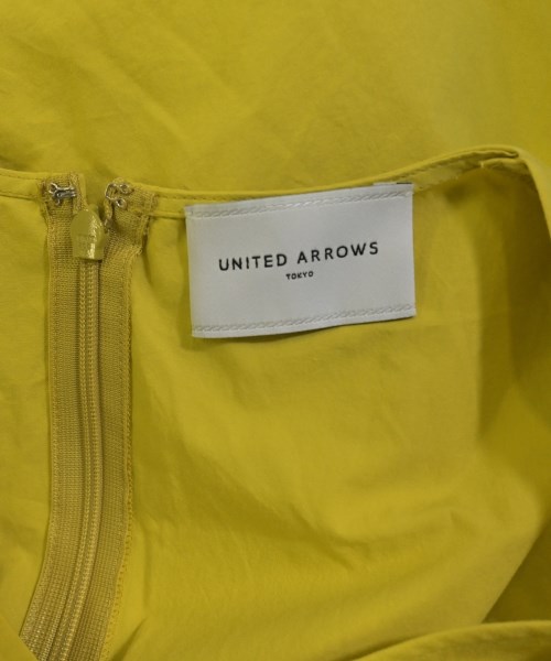 UNITED ARROWS（ユナイテッドアローズ）ワンピース 黄 サイズ:36(S位) レディース/2200677085074