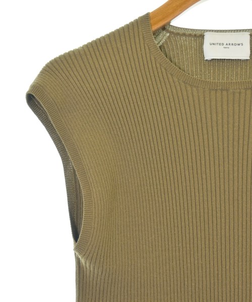 UNITED ARROWS（ユナイテッドアローズ）ベスト/ノースリーブ 茶 サイズ:-(M位) レディース/2200678851012