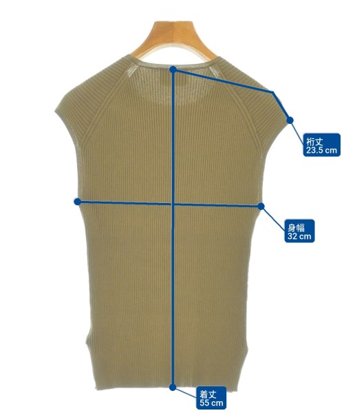 UNITED ARROWS（ユナイテッドアローズ）ベスト/ノースリーブ 茶 サイズ:-(M位) レディース/2200678851012