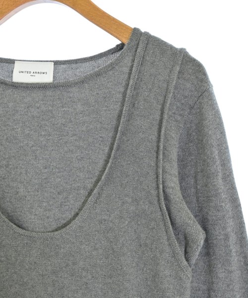 UNITED ARROWS（ユナイテッドアローズ）ニット・セーター グレー サイズ:-(S位) レディース/2200675440042