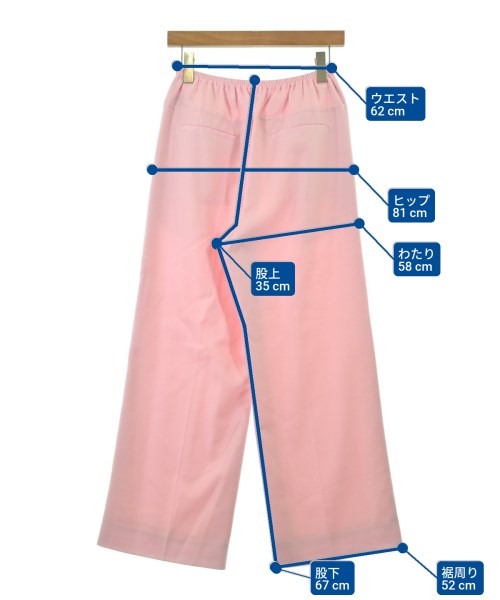 UNITED ARROWS（ユナイテッドアローズ）スラックス ピンク サイズ:38(M位) レディース/2200679418054