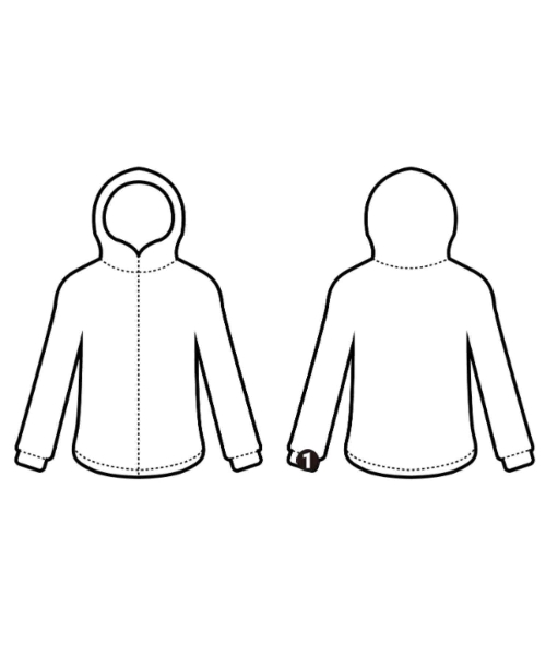 UNITED ARROWS（ユナイテッドアローズ）パーカー 白 サイズ:F レディース/2200679418085