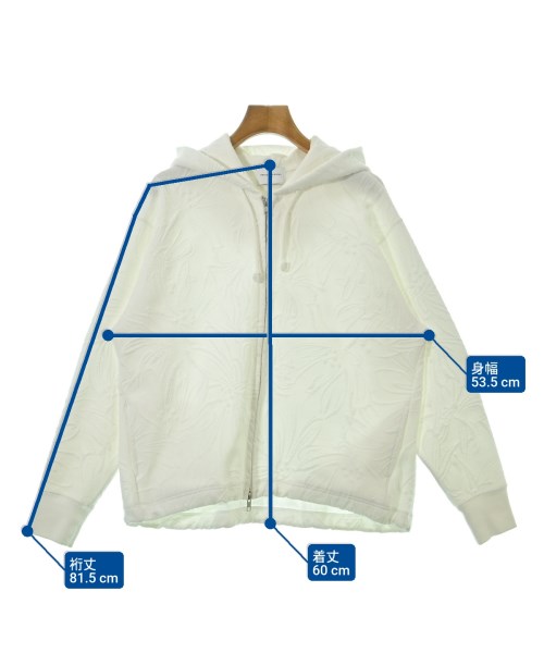 UNITED ARROWS（ユナイテッドアローズ）パーカー 白 サイズ:F レディース/2200679418085
