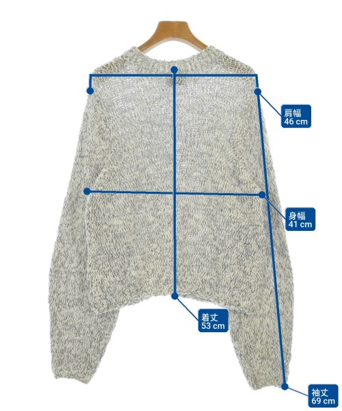 UNITED ARROWS（ユナイテッドアローズ）ニット・セーター 白 サイズ:F レディース/2200679439035