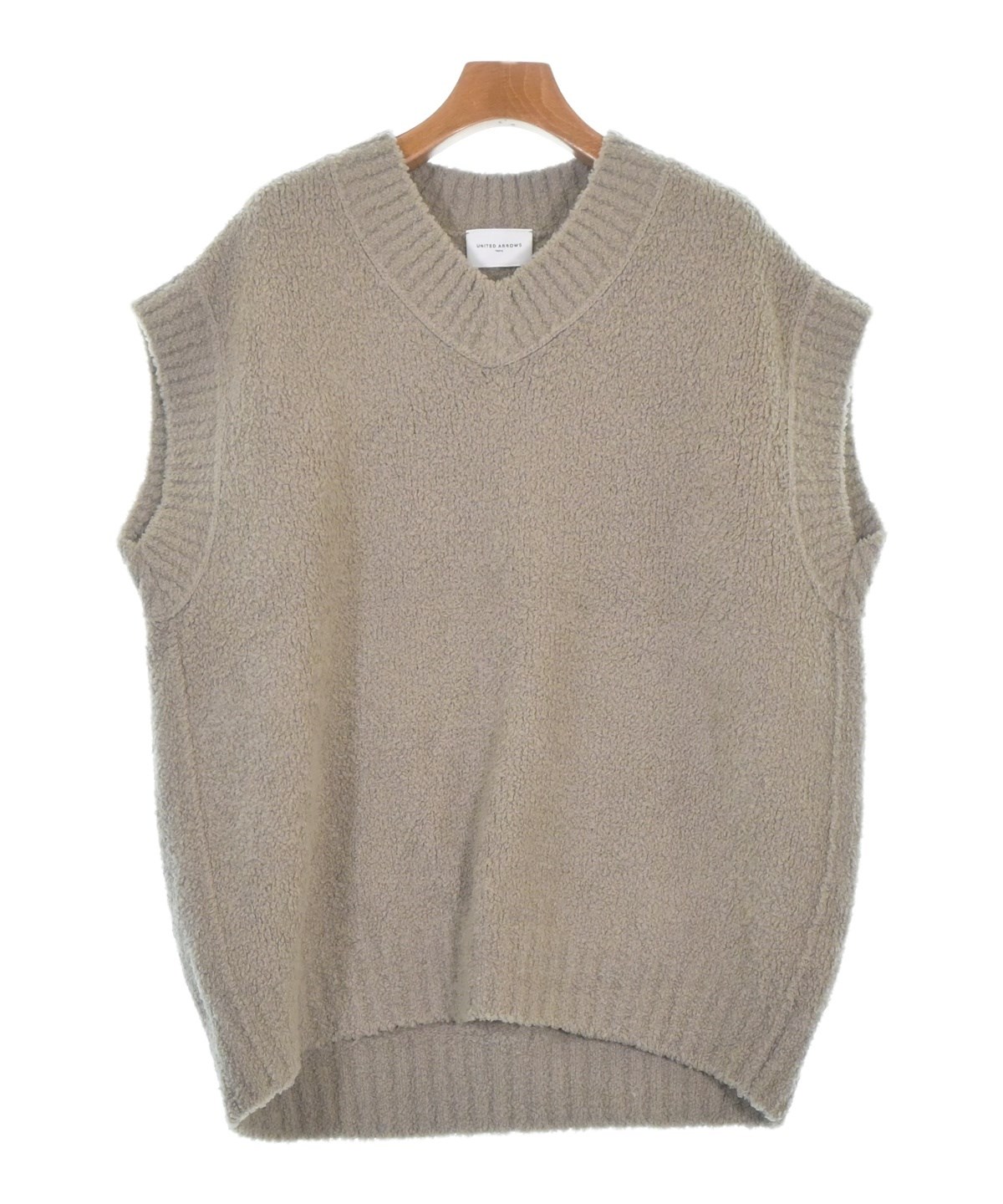 UNITED ARROWS(ユナイテッドアローズ)ベスト グレー サイズ:F UNITED ARROWS(ユナイテッドアローズ)ベスト グレー サイズ:F