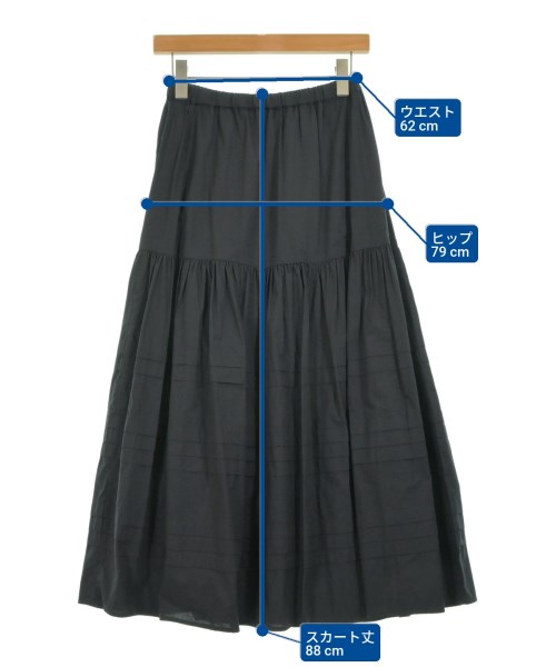 UNITED ARROWS（ユナイテッドアローズ）ロング・マキシ丈スカート 黒 サイズ:36(S位) レディース/2200676394023