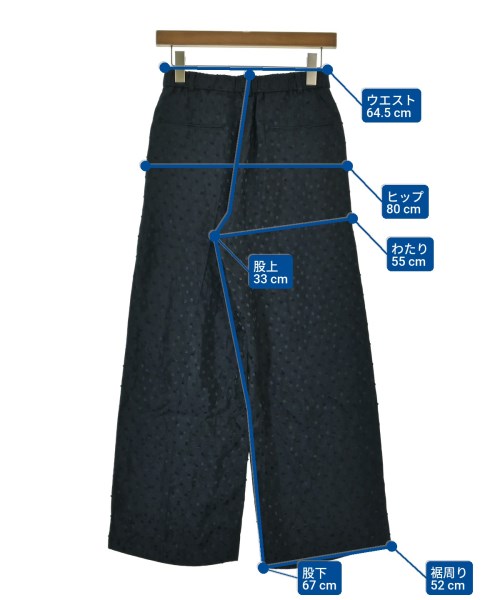 UNITED ARROWS（ユナイテッドアローズ）スラックス 紺 サイズ:36(S位) レディース/2200679618041