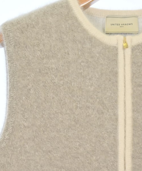 UNITED ARROWS（ユナイテッドアローズ）ベスト ベージュ サイズ:F レディース/2200673649058