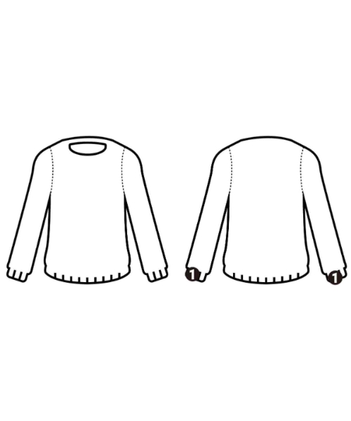 UNITED ARROWS（ユナイテッドアローズ）ニット・セーター 白 サイズ:-(M位) レディース/2200679819042