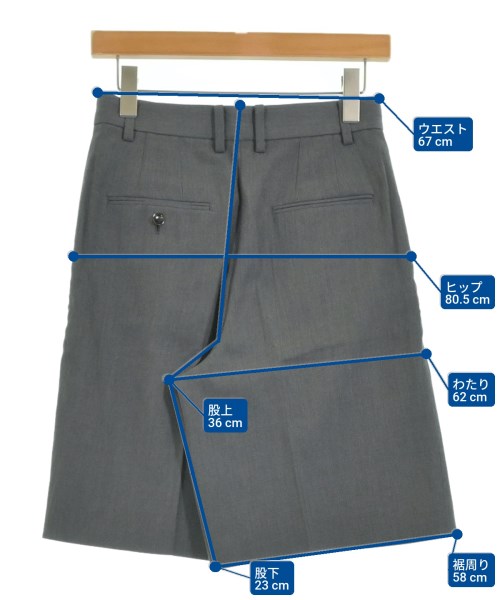 UNITED ARROWS（ユナイテッドアローズ）ショートパンツ グレー サイズ:38(M位) レディース/2200679843023