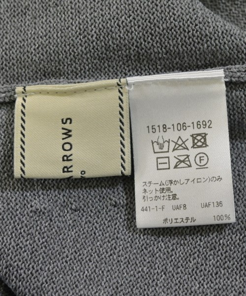 UNITED ARROWS（ユナイテッドアローズ）ニット・セーター グレー サイズ:F レディース/2200674964082