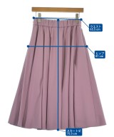 UNITED ARROWS（ユナイテッドアローズ）ロング・マキシ丈スカート ピンク サイズ:38(M位) レディース/2200680095046