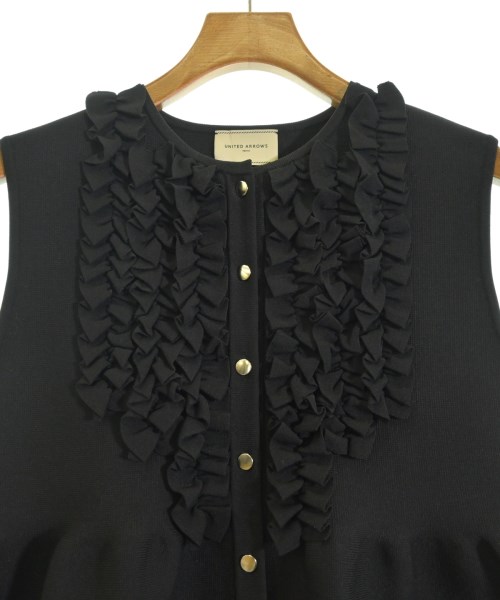 UNITED ARROWS（ユナイテッドアローズ）ベスト/ノースリーブ 黒 サイズ:F レディース/2200677202068