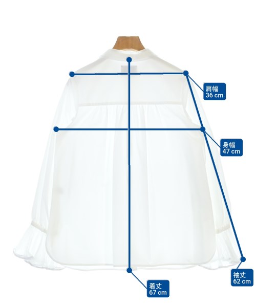 UNITED ARROWS（ユナイテッドアローズ）ブラウス 白 サイズ:F レディース/2200677202075