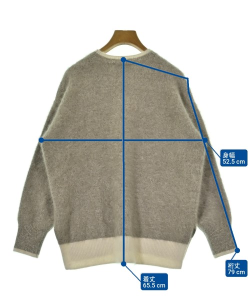 UNITED ARROWS（ユナイテッドアローズ）ニット・セーター グレー サイズ:F レディース/2200678995105