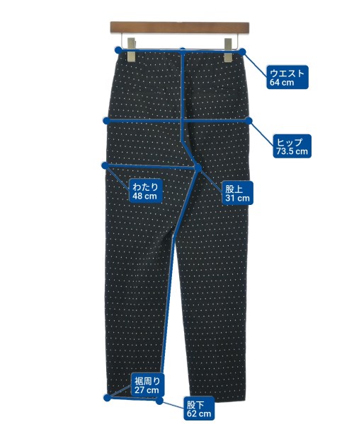 UNITED ARROWS（ユナイテッドアローズ）スラックス 黒 サイズ:36(S位) レディース/2200678298046