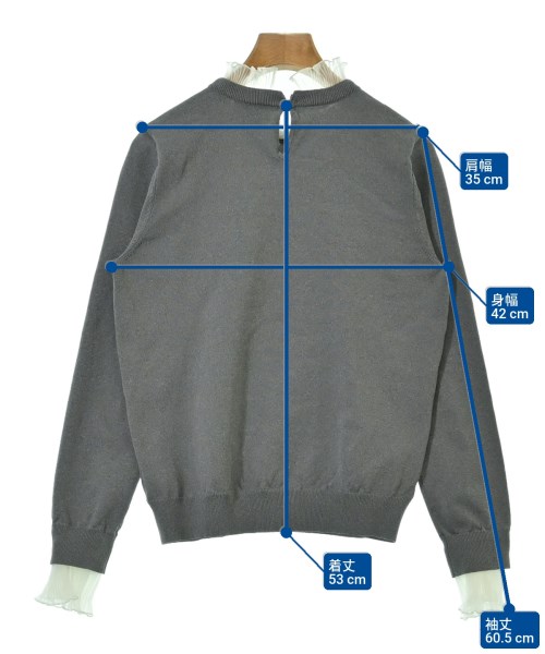 UNITED ARROWS（ユナイテッドアローズ）ニット・セーター グレー サイズ:-(M位) レディース/2200690095104