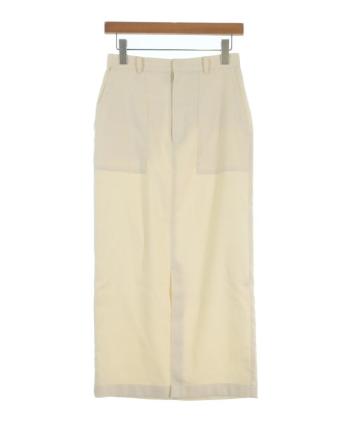 UNITED ARROWS(ユナイテッドアローズ)ロング・マキシ丈スカート 白 サイズ:38(M位)/2200687714087