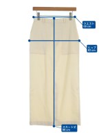 UNITED ARROWS（ユナイテッドアローズ）ロング・マキシ丈スカート 白 サイズ:38(M位) レディース/2200687714087