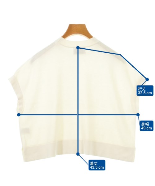 UNITED ARROWS（ユナイテッドアローズ）ニット・セーター 白 サイズ:F レディース/2200688972165