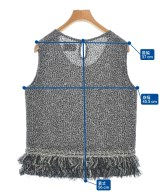 UNITED ARROWS（ユナイテッドアローズ）ベスト/ノースリーブ 黒 サイズ:-(L位) レディース/2200694098019