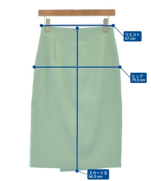 UNITED ARROWS（ユナイテッドアローズ）ロング・マキシ丈スカート 青 サイズ:38(M位) レディース/2200687835072