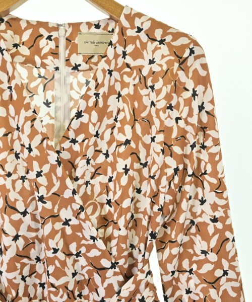 UNITED ARROWS（ユナイテッドアローズ）ワンピース 茶 サイズ:38(M位) レディース/2200686365075