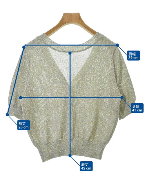 UNITED ARROWS（ユナイテッドアローズ）カーディガン シルバー サイズ:-(M位) レディース/2200688957193