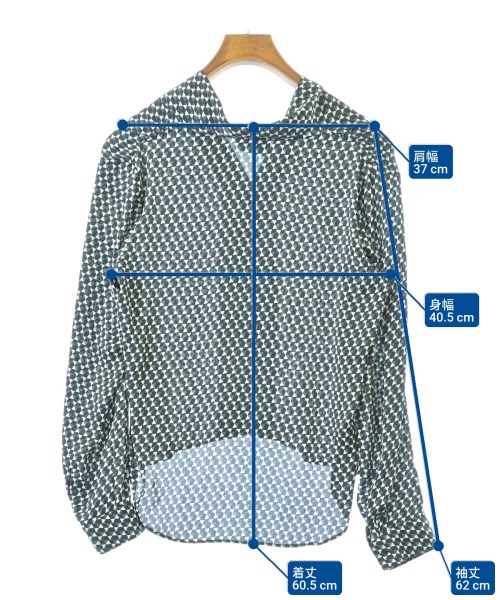 UNITED ARROWS（ユナイテッドアローズ）ブラウス 緑 サイズ:-(XL位) レディース/2200689433023