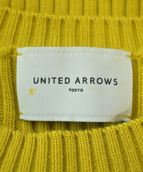 UNITED ARROWS（ユナイテッドアローズ）ニット・セーター 黄 サイズ:-(M位) レディース/2200689938047