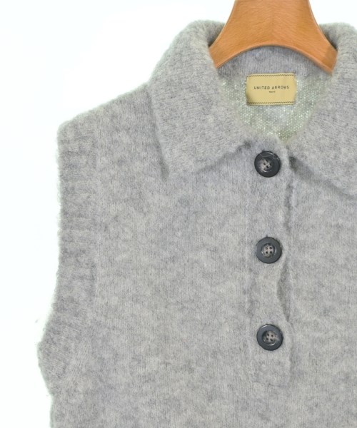 UNITED ARROWS（ユナイテッドアローズ）ベスト/ノースリーブ グレー サイズ:F レディース/2200694495030