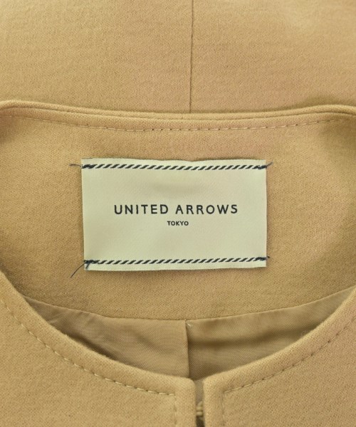 UNITED ARROWS（ユナイテッドアローズ）ノーカラージャケット ベージュ サイズ:36(S位) レディース/2200690204032