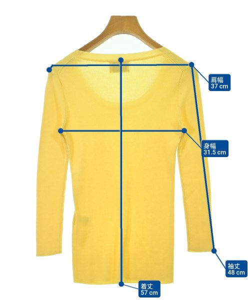 UNITED ARROWS（ユナイテッドアローズ）ニット・セーター 黄 サイズ:-(M位) レディース/2200695347079