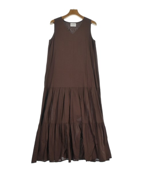 UNITED ARROWS(ユナイテッドアローズ)ワンピース 茶 サイズ:38(M位)/2200686280019
