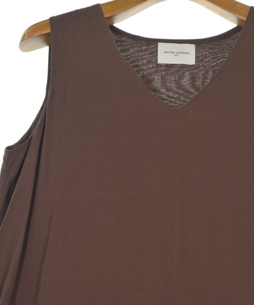 UNITED ARROWS（ユナイテッドアローズ）ワンピース 茶 サイズ:38(M位) レディース/2200686280019