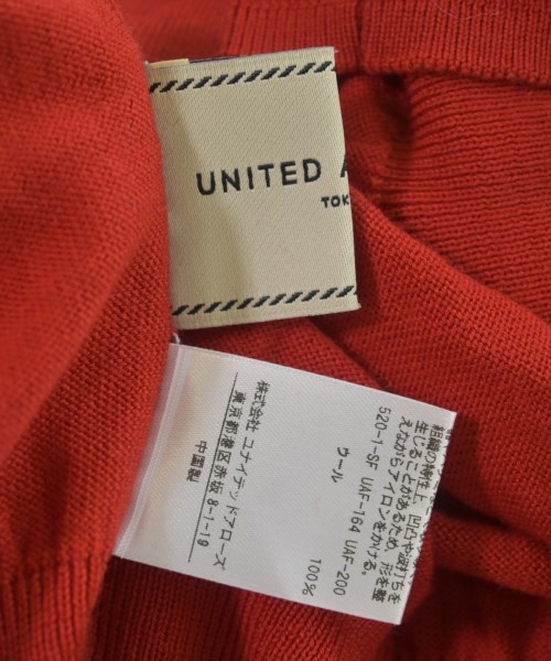 UNITED ARROWS（ユナイテッドアローズ）ニット・セーター 赤 サイズ:-(M位) レディース/2200691769059