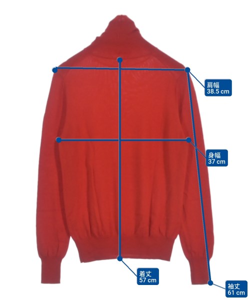 UNITED ARROWS（ユナイテッドアローズ）ニット・セーター 赤 サイズ:-(M位) レディース/2200691769059