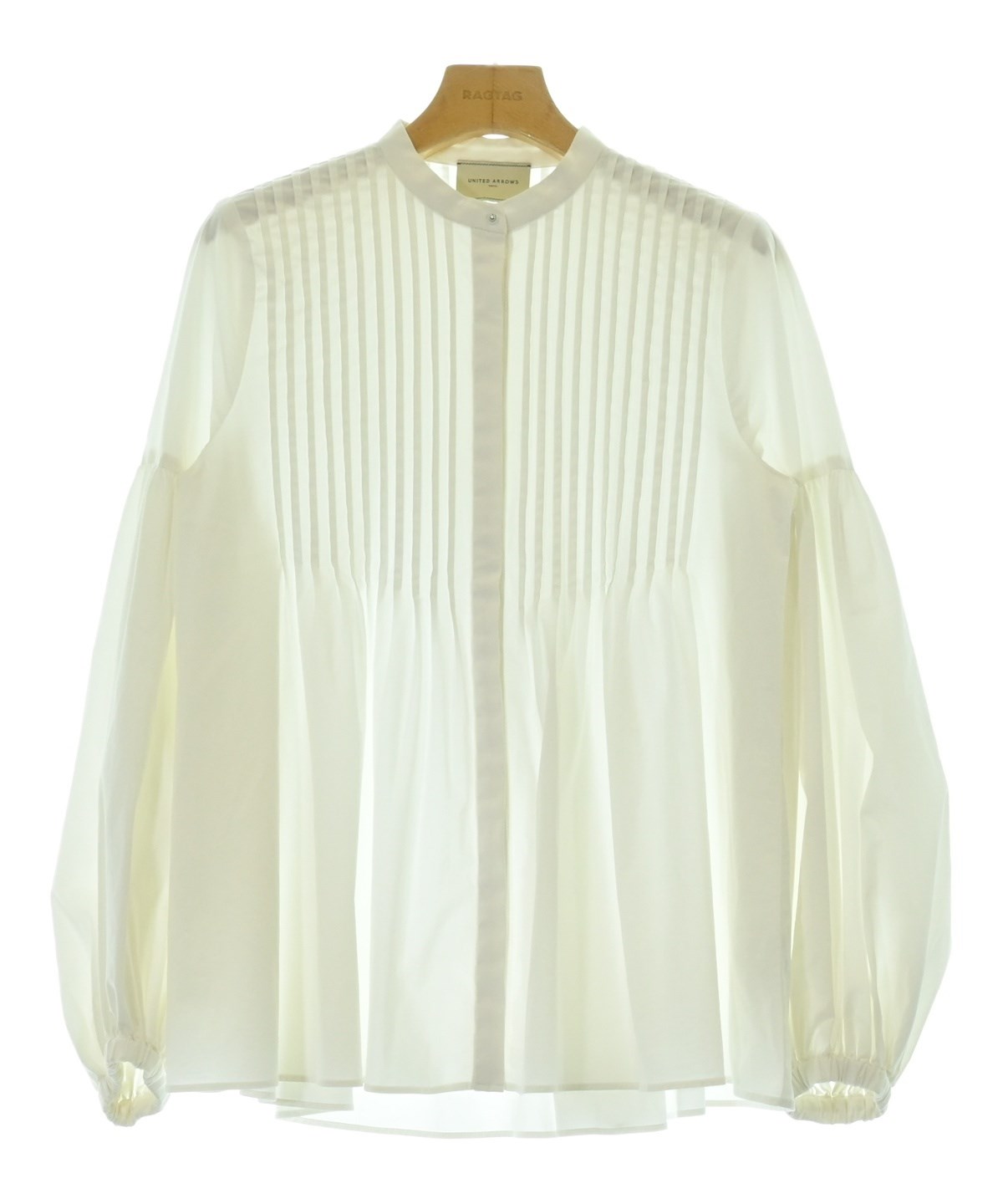 UNITED ARROWS（ユナイテッドアローズ）ブラウス 白 サイズ:36(S位