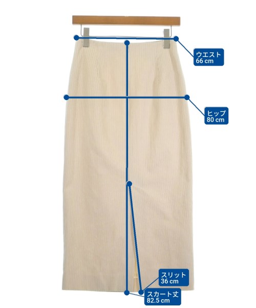 UNITED ARROWS（ユナイテッドアローズ）ロング・マキシ丈スカート ベージュ サイズ:38(M位) レディース/2200691146010