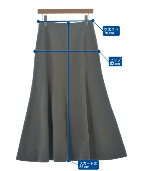 UNITED ARROWS（ユナイテッドアローズ）ロング・マキシ丈スカート グレー サイズ:40(M位) レディース/2200691792057