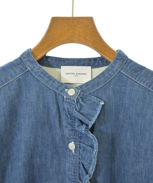 UNITED ARROWS（ユナイテッドアローズ）カジュアルシャツ 青 サイズ:F レディース/2200690262100