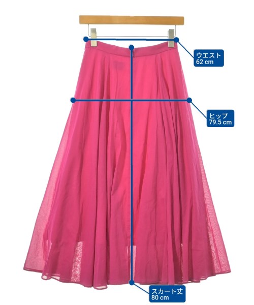 UNITED ARROWS（ユナイテッドアローズ）ロング・マキシ丈スカート ピンク サイズ:36(S位) レディース/2200691636139