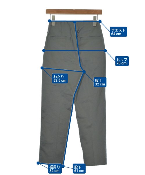 UNITED ARROWS（ユナイテッドアローズ）スラックス グレー サイズ:36(S位) レディース/2200693370055