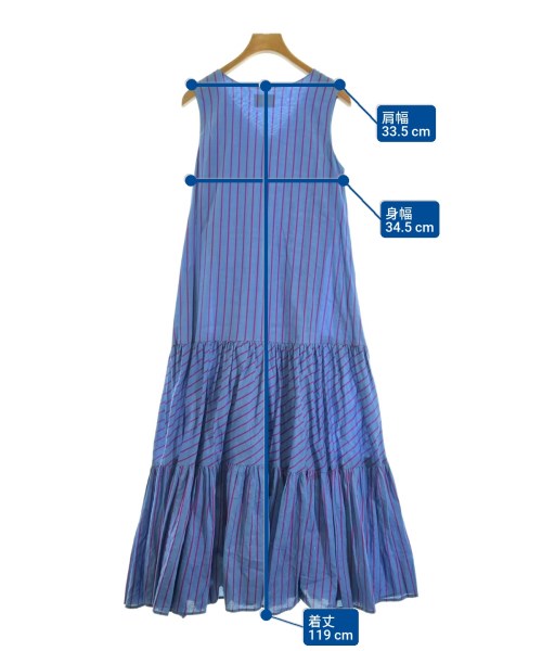 UNITED ARROWS（ユナイテッドアローズ）ワンピース 青 サイズ:36(S位) レディース/2200696902116
