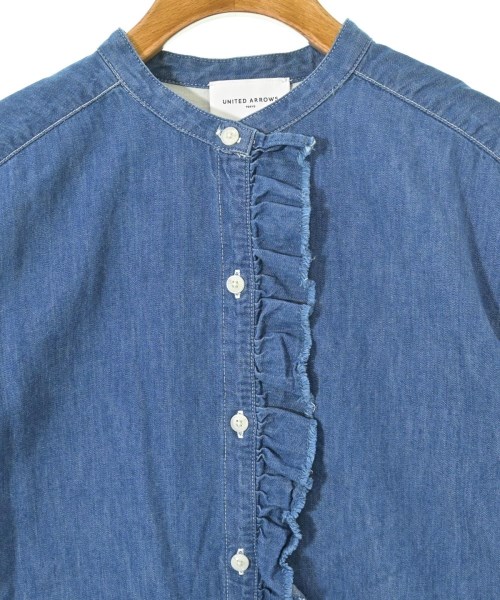 UNITED ARROWS（ユナイテッドアローズ）カジュアルシャツ 青 サイズ:F レディース/2200697004024