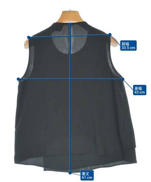 UNITED ARROWS（ユナイテッドアローズ）ブラウス 黒 サイズ:-(M位) レディース/2200691881010