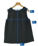 UNITED ARROWS（ユナイテッドアローズ）ノースリーブ 黒 サイズ:F レディース/2200697546050